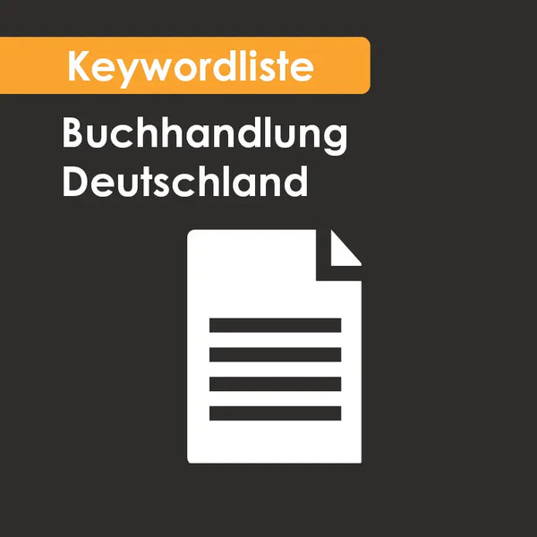 Keywordset Buchhandlung Deutschland